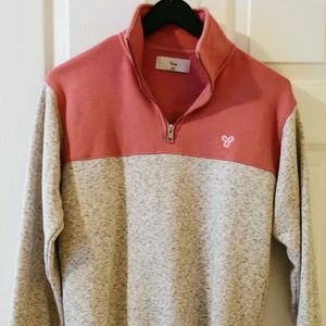 EUC TNA Warm Up Half-zip Fleece Sweater XXS